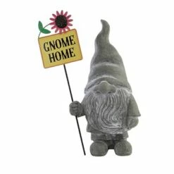 Wholesale 🥰 Home & Garden 12.0" Gnome Statue With Signs Yard Decor Peace Home Flower Ganz - Outdoor Sculptures And Statues 🛒 -Garden Decor Shop unnamed file 10002
