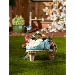 Promo ❤️ Zingz & Thingz Zingz & Thingz 9.75" Polyresin Afternoon Nap Solar Gnome 🤩 -Garden Decor Shop unnamed file 10018