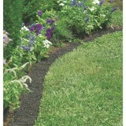 Outlet 😉 Plow & Hearth - Permanent Mulch Recycled Rubber Outdoor Pathway for Gardens, 22" W x 6' L 😉 -Garden Decor Shop unnamed file 10054