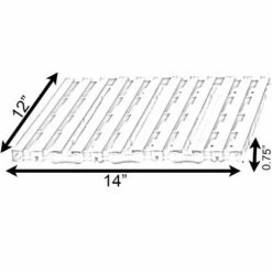 Best reviews of 🎉 Gardenised Black Garden Pathway Track Outdoor Flooring Waterproof Tile Anti-slip Pavers Floor Mat, 14" Long 👍 -Garden Decor Shop unnamed file 10073