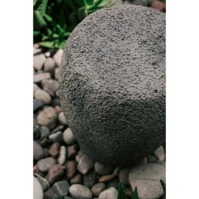Flash Sale π 16.14" Natural Stone Outdoor Stool and Table Statue - Gray - XBrand π₯ 4 Flash Sale π 16.14" Natural Stone Outdoor Stool and Table Statue - Gray - XBrand π₯ - Image 3