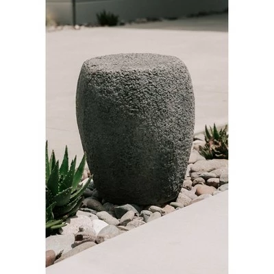 Flash Sale π 16.14" Natural Stone Outdoor Stool and Table Statue - Gray - XBrand π₯ 6 Flash Sale π 16.14" Natural Stone Outdoor Stool and Table Statue - Gray - XBrand π₯ - Image 5