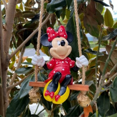 New ❤️ Disney 24" Minnie Mouse Swing-n-Ring Resin/Stone Statue ❤️ 4 New ❤️ Disney 24" Minnie Mouse Swing-n-Ring Resin/Stone Statue ❤️ - Image 3