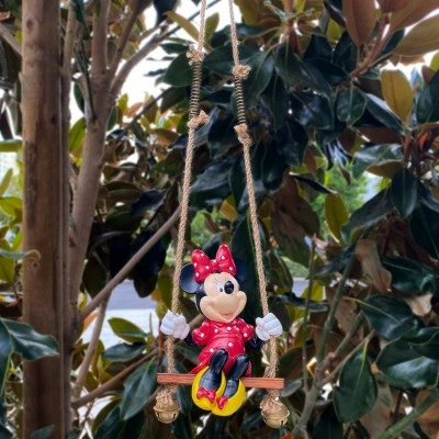 New ❤️ Disney 24" Minnie Mouse Swing-n-Ring Resin/Stone Statue ❤️ 5 New ❤️ Disney 24" Minnie Mouse Swing-n-Ring Resin/Stone Statue ❤️ - Image 4