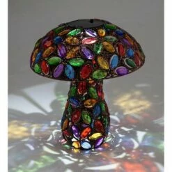 Best reviews of π Wind & Weather Colorful Solar Lighted Mushroom π₯°