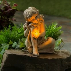 Buy π Evergreen 12"H Girl with Butterfly Garden Statuary π 10 Buy π Evergreen 12"H Girl with Butterfly Garden Statuary π -Garden Decor Shop unnamed file 10152