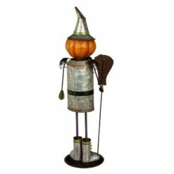 Best reviews of 👏 Evergreen 28"H Pumpkin Man Metal Garden Statue 👏 -Garden Decor Shop unnamed file 10165