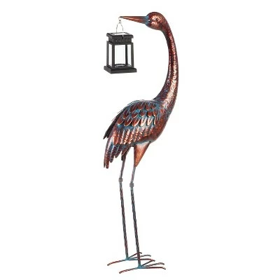 Deals π Evergreen 33.5"H Decorative Metal Crane with Solar Lantern Garden Statuary π€© 5 Deals π Evergreen 33.5"H Decorative Metal Crane with Solar Lantern Garden Statuary π€© - Image 3