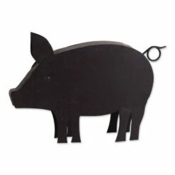Budget 💯 Zingz & Thingz Zingz & Thingz 11" Iron Pig with Piglets Sculpture Brown 😀 -Garden Decor Shop unnamed file 10187