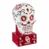 Brand new 🥰 Evergreen University of Oklahoma, Sugar Skull Statue ✔️ 2 Brand new 🥰 Evergreen University of Oklahoma, Sugar Skull Statue ✔️ -Garden Decor Shop unnamed file 10235