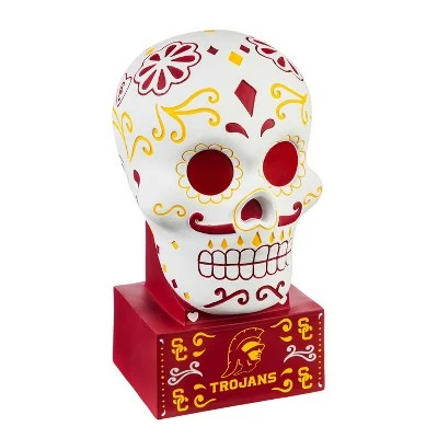 Cheap 🥰 Evergreen University of Southern California, Sugar Skull Statue ⭐ 3 Cheap 🥰 Evergreen University of Southern California, Sugar Skull Statue ⭐