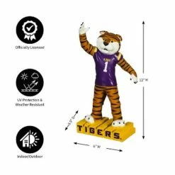 New ❤️ Evergreen Louisiana State University, Mascot Statue 😀 -Garden Decor Shop unnamed file 10247