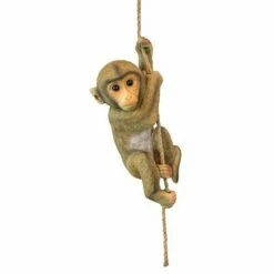 New 🔔 Design Toscano Chico, The Chimpanzee Hanging Baby Monkey Statue 😀 -Garden Decor Shop unnamed file 1027