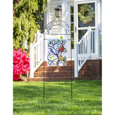 Wholesale π₯ Evergreen Welcome Garden Flag Arbor Stand- 18 x 52 Inches Garden and House Flag Accessories π 4 Wholesale π₯ Evergreen Welcome Garden Flag Arbor Stand- 18 x 52 Inches Garden and House Flag Accessories π - Image 2