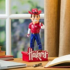 Flash Sale 👍 Evergreen University of Nebraska, Mascot Statue 🛒 -Garden Decor Shop unnamed file 10322