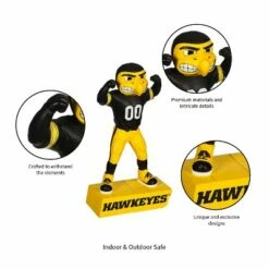 Best Sale 🌟 Evergreen University of Iowa, Mascot Statue 🧨 -Garden Decor Shop unnamed file 10346