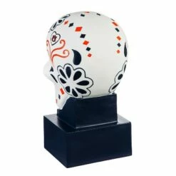 Discount 🔥 Evergreen Auburn University, Sugar Skull Statue ⭐ -Garden Decor Shop unnamed file 10378