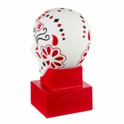Best Pirce 🌟 Evergreen University of Nebraska, Sugar Skull Statue 🛒 -Garden Decor Shop unnamed file 10381