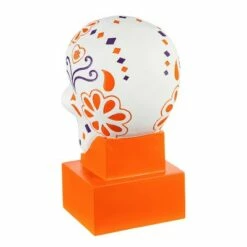 Buy ⌛ Evergreen Clemson University, Sugar Skull Statue 😀 -Garden Decor Shop unnamed file 10387