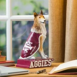 New ⭐ Evergreen Texas A&M, Mascot Statue ⭐ -Garden Decor Shop unnamed file 10402