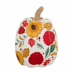 Cheap 😉 Evergreen Set of 3 Printed Ceramic Pumpkins, Autumn Blooms 🥰 -Garden Decor Shop unnamed file 10417