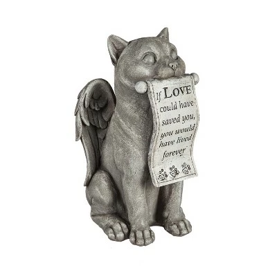 Buy ๐ฏ Evergreen 14"H Cat with Scroll Memorial Garden Statuary Garden and Yard Decor ๐ฅฐ 5 Buy ๐ฏ Evergreen 14"H Cat with Scroll Memorial Garden Statuary Garden and Yard Decor ๐ฅฐ - Image 3