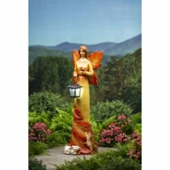 Best reviews of ⌛ Evergreen Solar Fall Foliage Angel and Friends Garden Statue 🛒