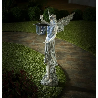 Coupon π€© Evergreen Angel Garden Statue w/Blue Light Lantern π 5 Coupon π€© Evergreen Angel Garden Statue w/Blue Light Lantern π - Image 3