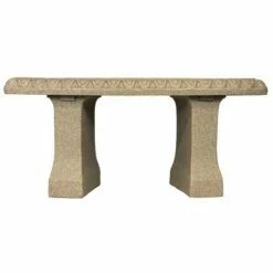 Best reviews of 🔥 Emsco 16" Resin Garden Bench Statuary - Sand 🛒