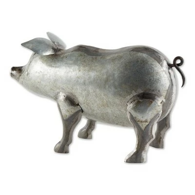 Coupon π Zingz & Thingz Zingz & Thingz 5" Iron Galvanized Pig Sculpture Silver β 3 Coupon π Zingz & Thingz Zingz & Thingz 5" Iron Galvanized Pig Sculpture Silver β