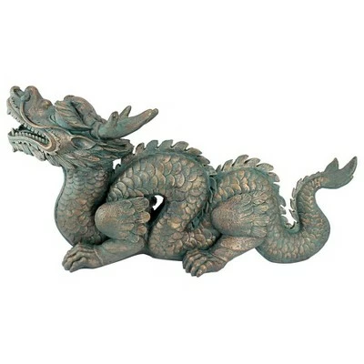 Buy β Design Toscano Dragon Of The Great Wall Statue - Green π 4 Buy β Design Toscano Dragon Of The Great Wall Statue - Green π - Image 2