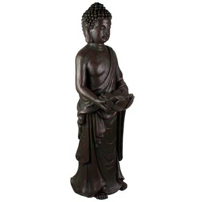 Deals π Northlight 19.5" Gray Standing Buddha with Lotus Outdoor Garden Statue β€οΈ 4 Deals π Northlight 19.5" Gray Standing Buddha with Lotus Outdoor Garden Statue β€οΈ - Image 2