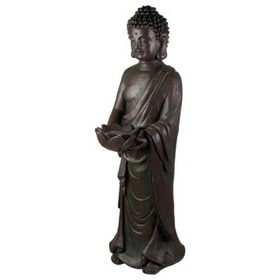 Deals π Northlight 19.5" Gray Standing Buddha with Lotus Outdoor Garden Statue β€οΈ 6 Deals π Northlight 19.5" Gray Standing Buddha with Lotus Outdoor Garden Statue β€οΈ - Image 4