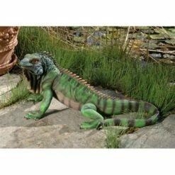 New 👏 Design Toscano Iggy The Iguana Statue - Green ⌛