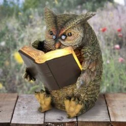 Best Sale π€© 7" Resin Solar Owl Reading Book Statue Brown - Exhart π 22 Best Sale π€© 7" Resin Solar Owl Reading Book Statue Brown - Exhart π -Garden Decor Shop unnamed file 10586