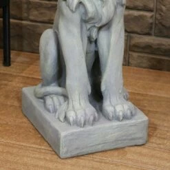 Buy 😉 Sunnydaze Decor Sunnydaze Outdoor Concrete Noble Beast Sitting Lion Patio Lawn and Garden Decorative Sculpture - 30" 🛒 -Garden Decor Shop unnamed file 10591