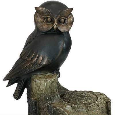 Best Pirce π― Sunnydaze Decor Sunnydaze Outdoor Polyresin Owl Duo on Tree Stump Patio Lawn and Garden Decorative Accent Statue - 31" β¨ 4 Best Pirce π― Sunnydaze Decor Sunnydaze Outdoor Polyresin Owl Duo on Tree Stump Patio Lawn and Garden Decorative Accent Statue - 31" β¨ - Image 2