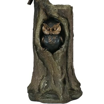 Best Pirce π― Sunnydaze Decor Sunnydaze Outdoor Polyresin Owl Duo on Tree Stump Patio Lawn and Garden Decorative Accent Statue - 31" β¨ 6 Best Pirce π― Sunnydaze Decor Sunnydaze Outdoor Polyresin Owl Duo on Tree Stump Patio Lawn and Garden Decorative Accent Statue - 31" β¨ - Image 4