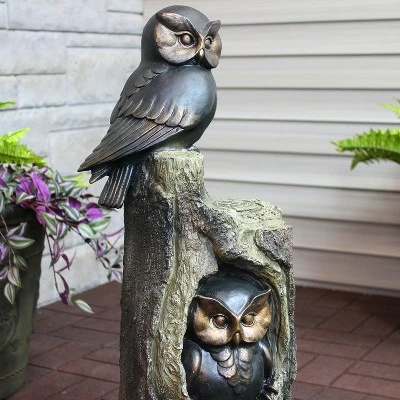 Best Pirce π― Sunnydaze Decor Sunnydaze Outdoor Polyresin Owl Duo on Tree Stump Patio Lawn and Garden Decorative Accent Statue - 31" β¨ 10 Best Pirce π― Sunnydaze Decor Sunnydaze Outdoor Polyresin Owl Duo on Tree Stump Patio Lawn and Garden Decorative Accent Statue - 31" β¨ - Image 8