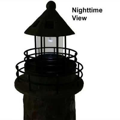 Buy π Sunnydaze Decor Sunnydaze Outdoor Backyard Garden Nautical Lighthouse Solar LED Pathlight Statue Figurine - 36" - Cobblestone π€© 3 Buy π Sunnydaze Decor Sunnydaze Outdoor Backyard Garden Nautical Lighthouse Solar LED Pathlight Statue Figurine - 36" - Cobblestone π€©
