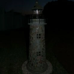 Buy π Sunnydaze Decor Sunnydaze Outdoor Backyard Garden Nautical Lighthouse Solar LED Pathlight Statue Figurine - 36" - Cobblestone π€© 15 Buy π Sunnydaze Decor Sunnydaze Outdoor Backyard Garden Nautical Lighthouse Solar LED Pathlight Statue Figurine - 36" - Cobblestone π€© -Garden Decor Shop unnamed file 10610