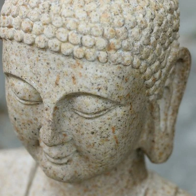 Deals π₯° Northlight 28" Prelit LED Praying Buddha Outdoor Patio Garden Water Fountain - Ivory π 7 Deals π₯° Northlight 28" Prelit LED Praying Buddha Outdoor Patio Garden Water Fountain - Ivory π - Image 5