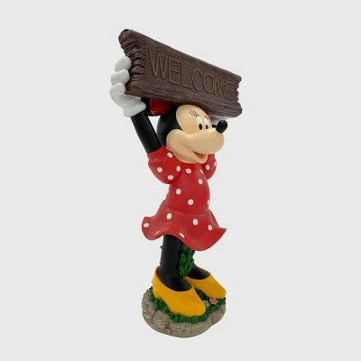 Cheap β€οΈ Disney 22" Minnie Mouse Solar Resin/Stone Statue With A Welcome Sign π 3 Cheap β€οΈ Disney 22" Minnie Mouse Solar Resin/Stone Statue With A Welcome Sign π