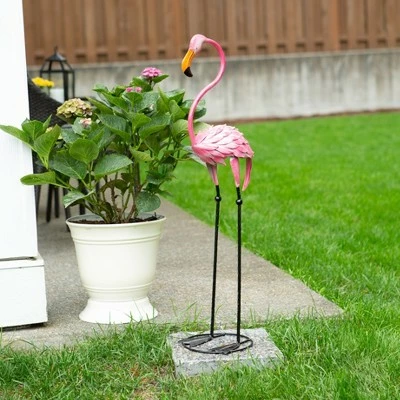 Top 10 โค๏ธ Zingz & Thingz Zingz & Thingz 35.62" Metal Tropical Tango Flamingo Statue Pink ๐ 4 Top 10 โค๏ธ Zingz & Thingz Zingz & Thingz 35.62" Metal Tropical Tango Flamingo Statue Pink ๐ - Image 3