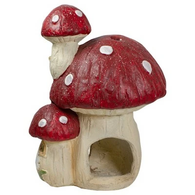 Best Pirce π₯ Northlight 18" Red and Beige Mushroom House Outdoor Garden Statue π 4 Best Pirce π₯ Northlight 18" Red and Beige Mushroom House Outdoor Garden Statue π - Image 3