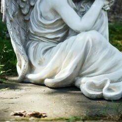 Cheapest 🥰 Northlight 19" Resting Angel Religious Outdoor Patio Garden Statue - Ivory 🌟 -Garden Decor Shop unnamed file 10645