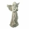 Discount 👏 Northlight 29.5" Angel Standing in Prayer Outdoor Garden Statue 🥰 -Garden Decor Shop unnamed file 10659