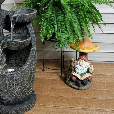 Buy β¨ Sunnydaze Decor Sunnydaze Bernard the Bookworm Resin Indoor/Outdoor Garden Gnome with Mushroom and Solar Light - 16" H π₯° 8 Buy β¨ Sunnydaze Decor Sunnydaze Bernard the Bookworm Resin Indoor/Outdoor Garden Gnome with Mushroom and Solar Light - 16" H π₯° - Image 6