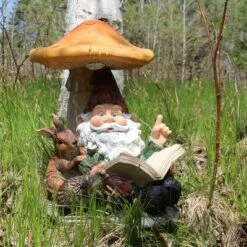 Buy β¨ Sunnydaze Decor Sunnydaze Bernard the Bookworm Resin Indoor/Outdoor Garden Gnome with Mushroom and Solar Light - 16" H π₯° 17 Buy β¨ Sunnydaze Decor Sunnydaze Bernard the Bookworm Resin Indoor/Outdoor Garden Gnome with Mushroom and Solar Light - 16" H π₯° -Garden Decor Shop unnamed file 10667