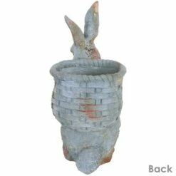 Flash Sale ✔️ Sunnydaze Decor Sunnydaze 17" Roman the Carrot Collector Rabbit Indoor/Outdoor Statue Figurine - Patio, Lawn and Garden Decoration ⌛ -Garden Decor Shop unnamed file 10693